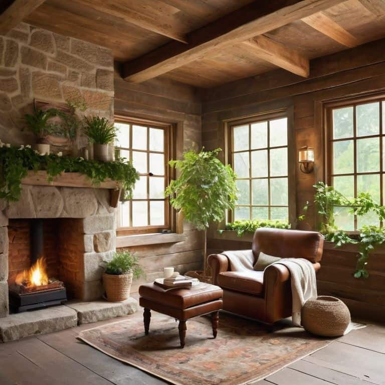 Cozy Living Room Oasis Interior