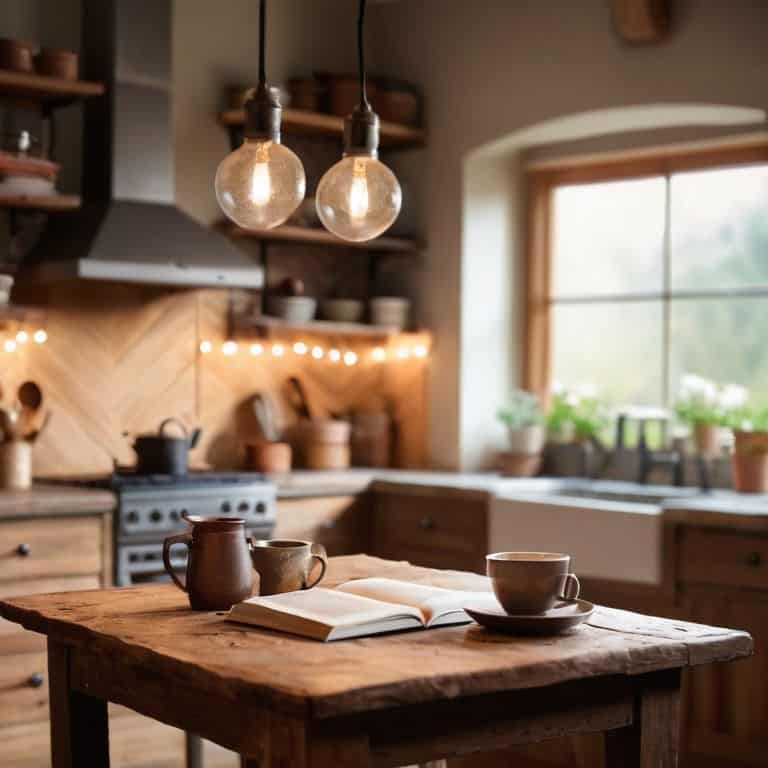 Embracing Warm Kitchen Ambiance