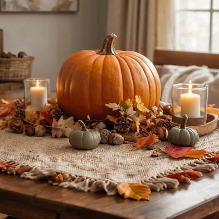 Fall Home Decor Delights Pumpkin