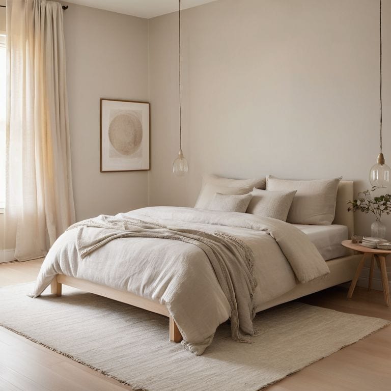 Serenity Now Calming Bedroom Color Palette