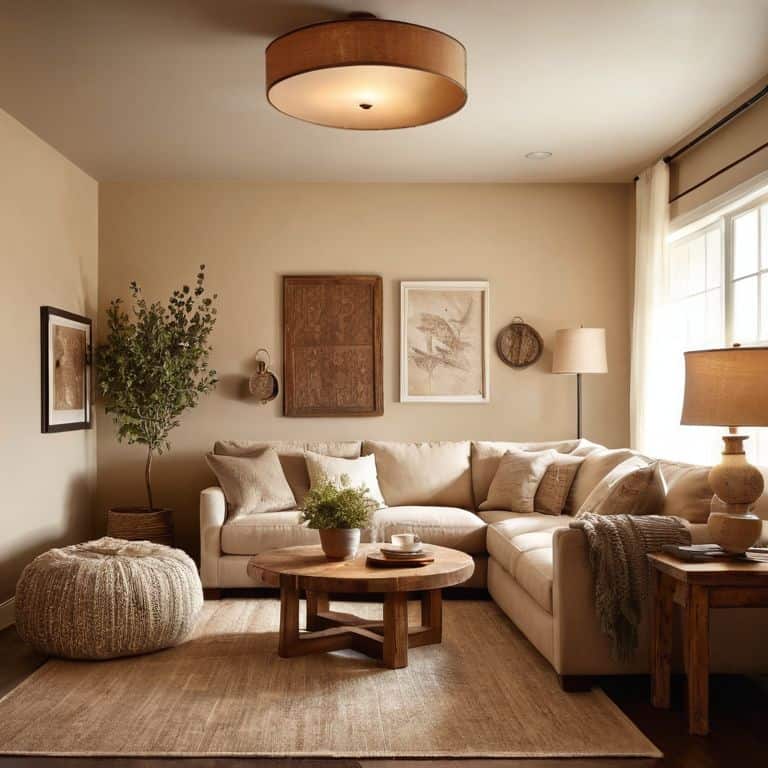 Cozy Living Room Furniture setting