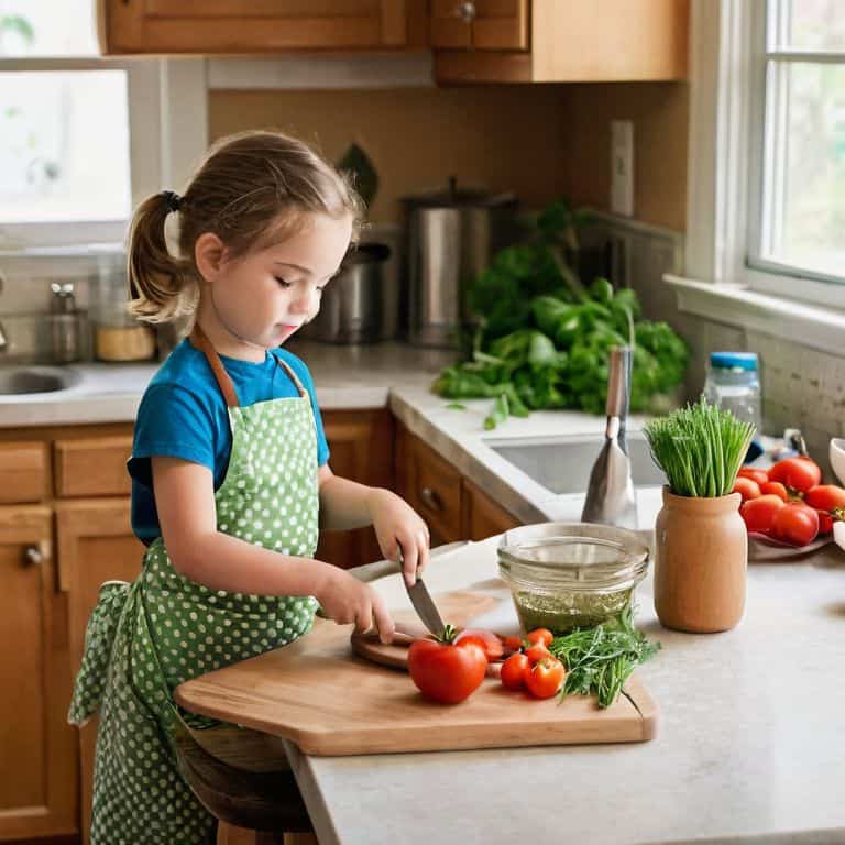 Nurturing Kids Cooking Space Setup