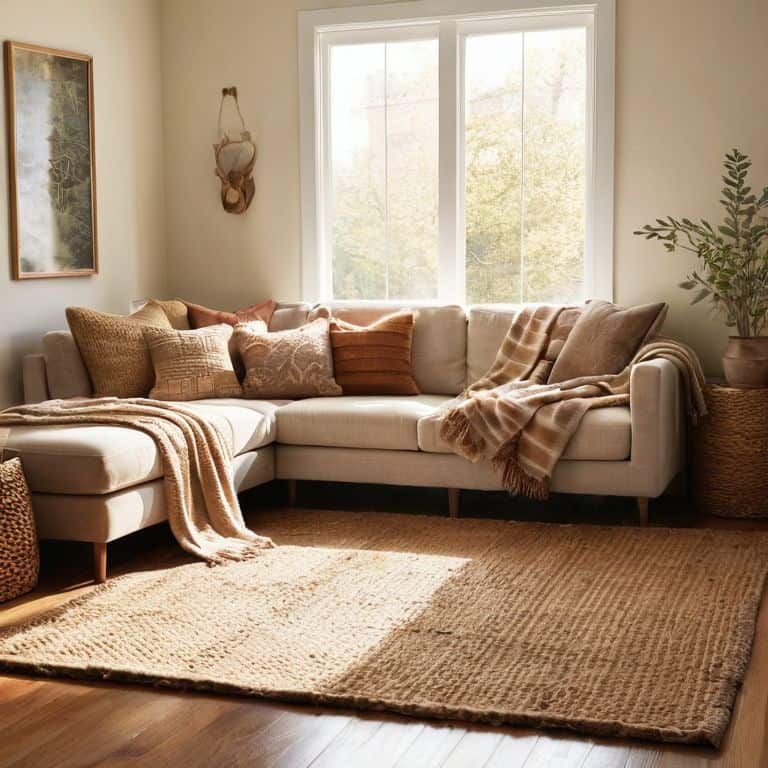 Textiles for Cozy Living Room