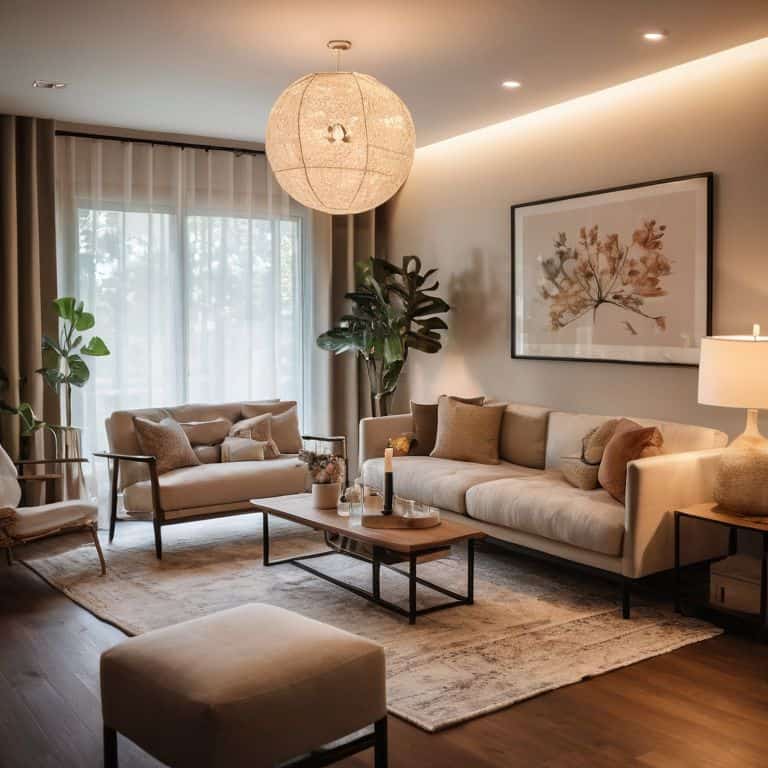 Vibrant Sanctuary Through Smart Lighting