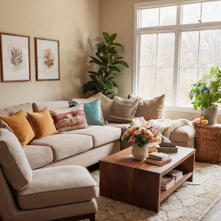 Timeless family sofa gatherings
