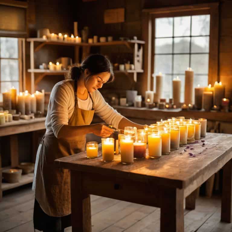 Embracing DIY Candle Making Warmth
