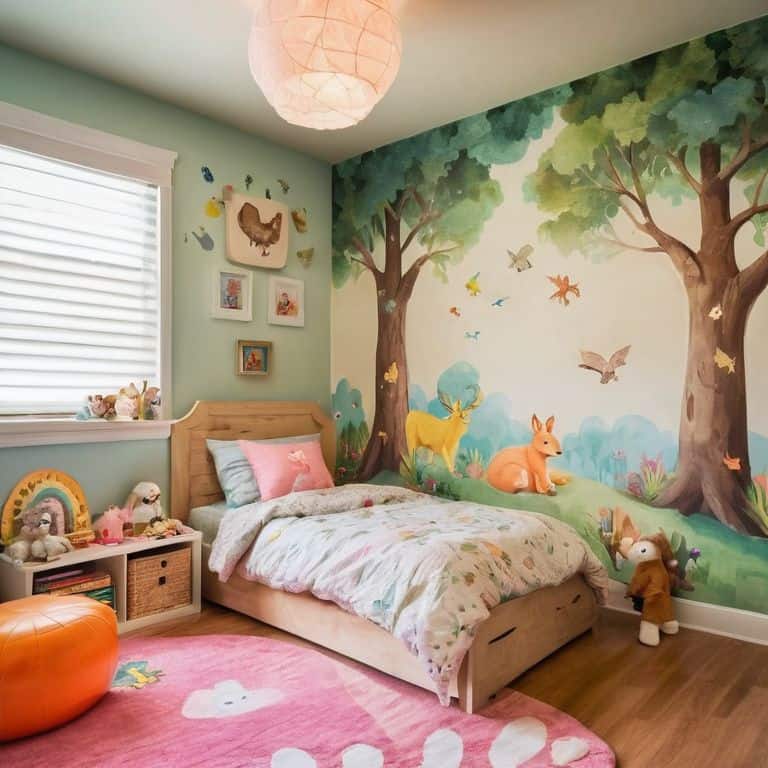 Weaving a Lasting Wonderland kids room