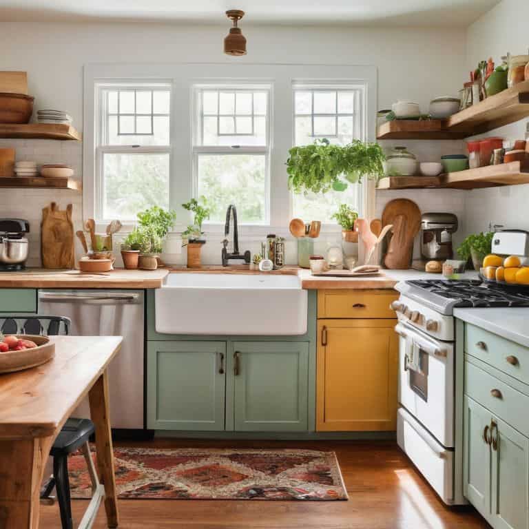 Weaving a Timeless Tapestry family kitchen