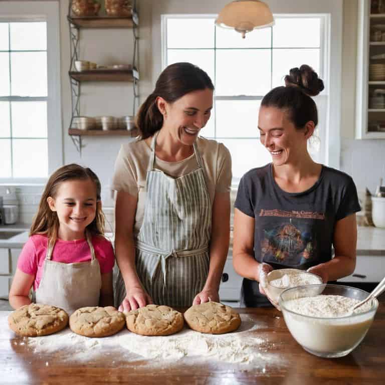 Family baking recipes weaving memories