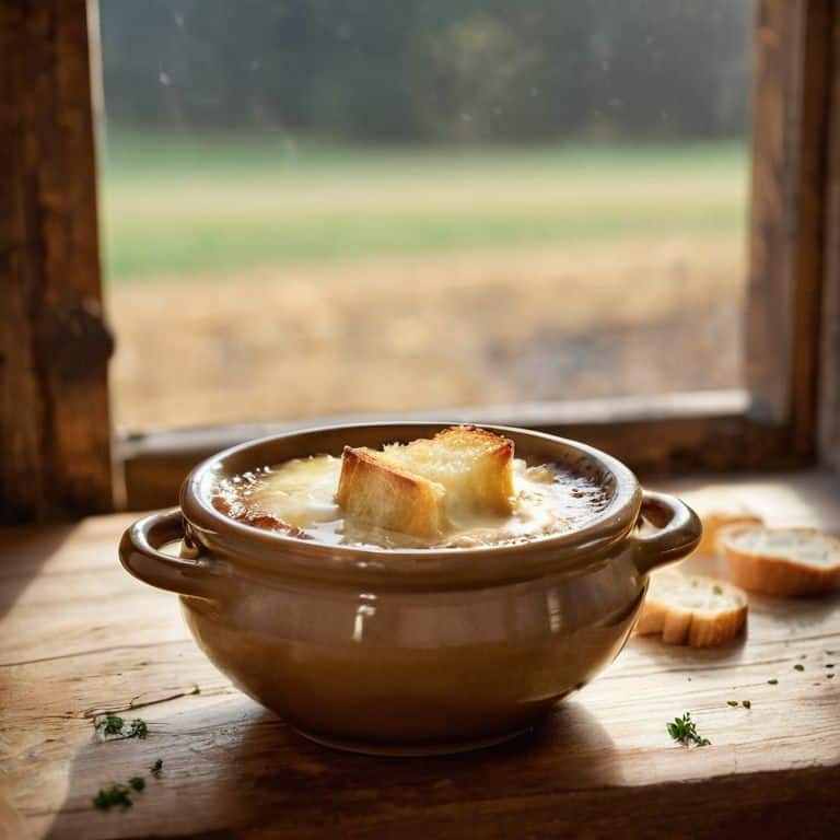 Classic soup recipes in a bowl