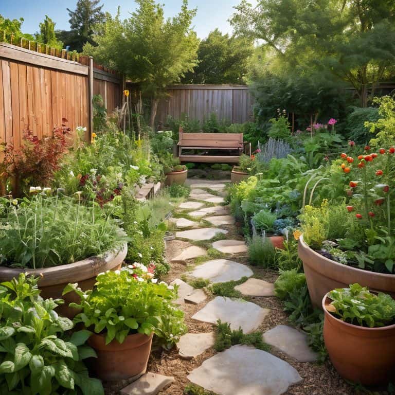 Edible garden at home