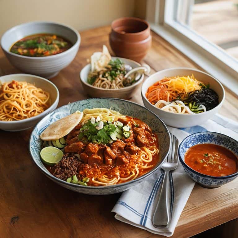 Global comfort foods around world