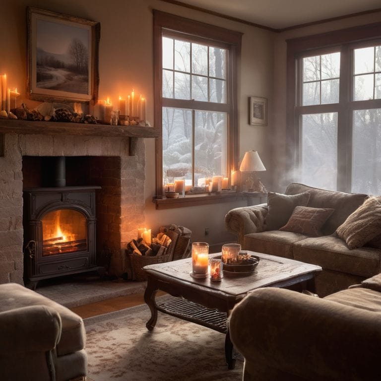 Home heating solutions illustration