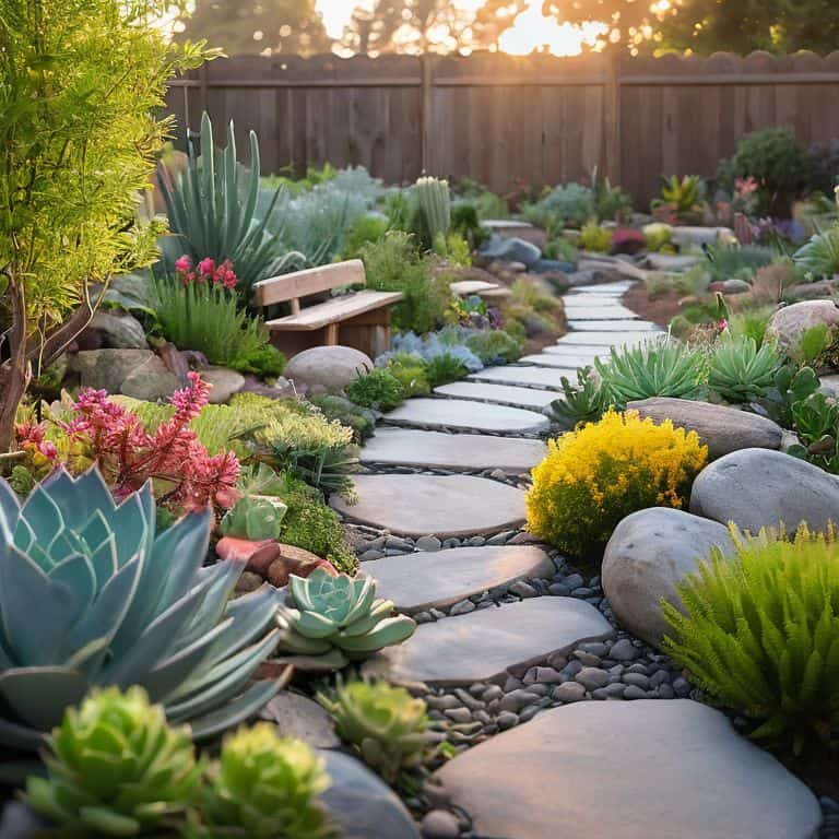 Low-maintenance garden design