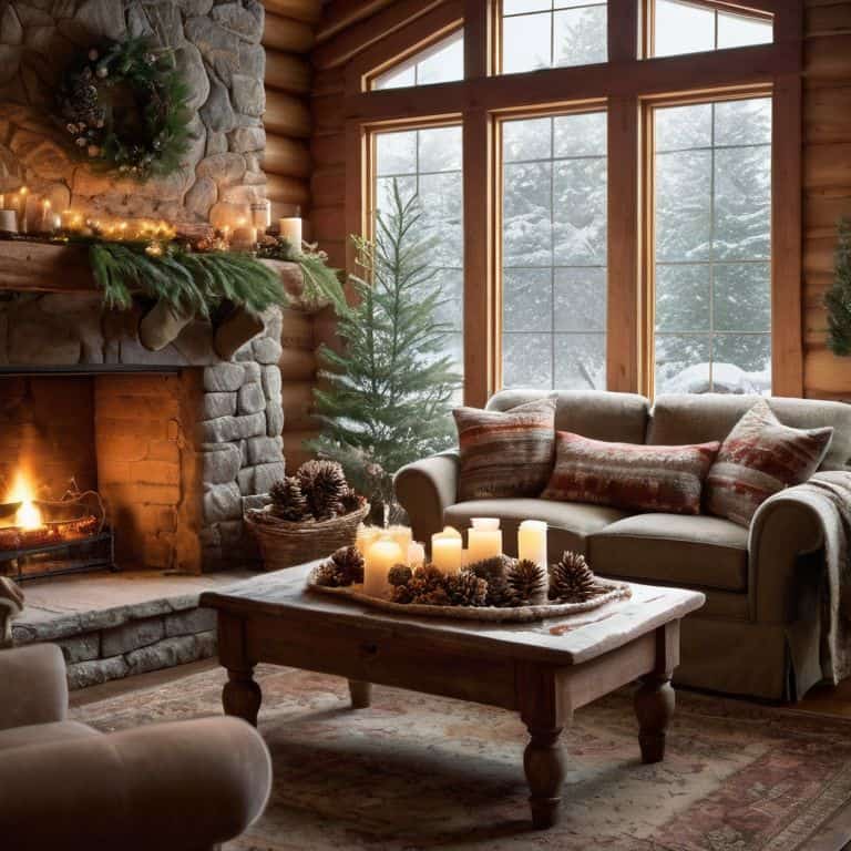 Seasonal decor for warm homes