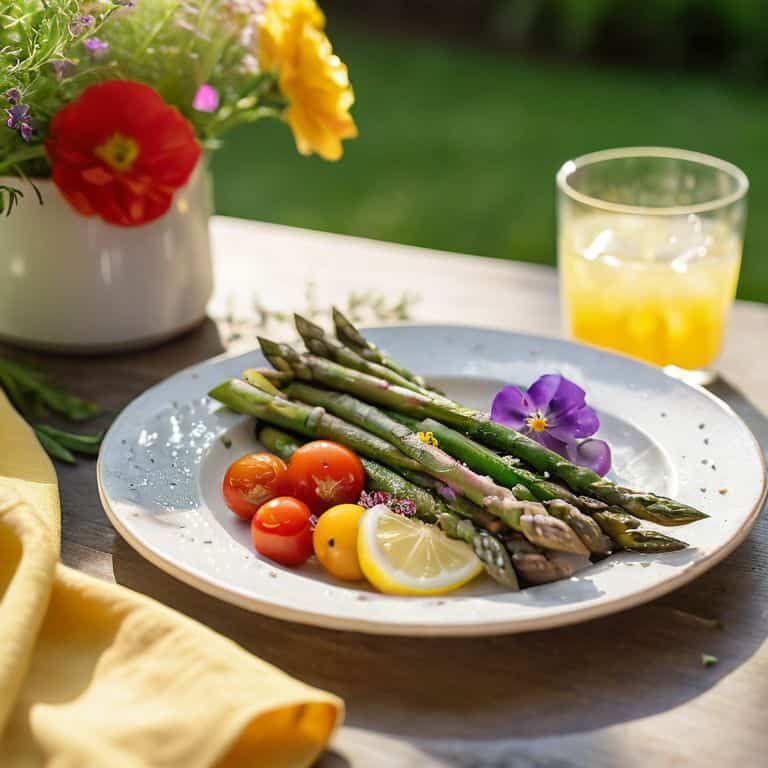 Spring fresh meals outdoors