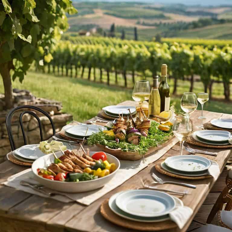 Savoring the Flavors of Summer outdoors