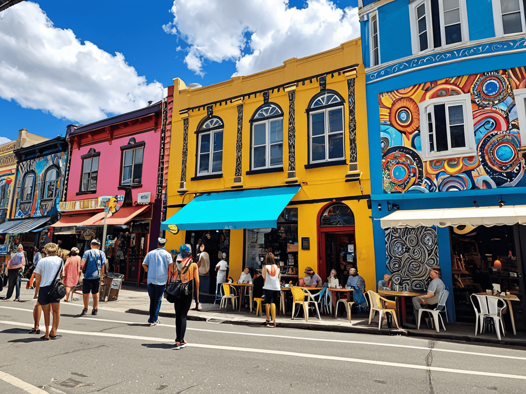 Unveiling Hidden Gems urban city scene