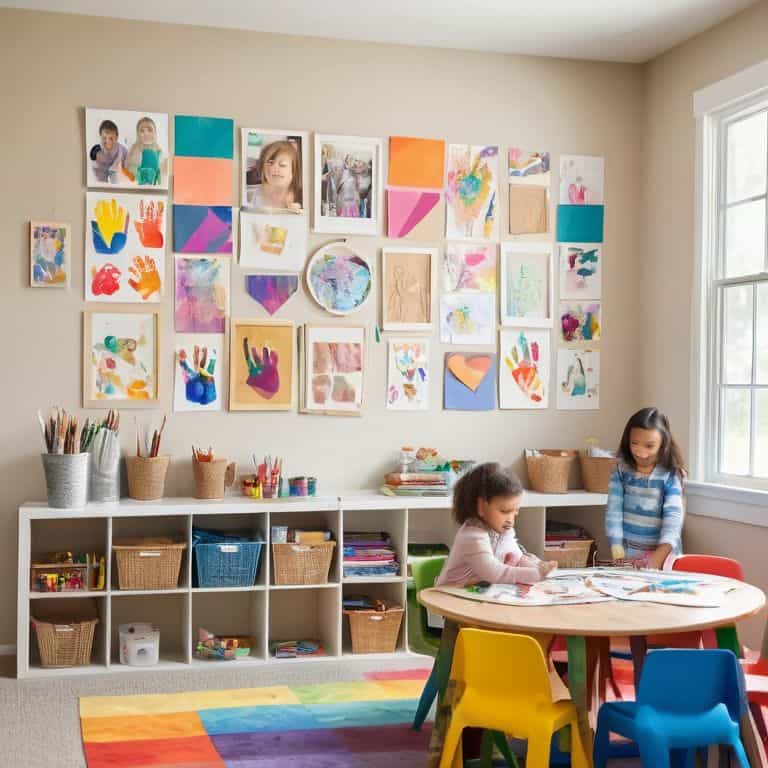 DIY wall art for kids