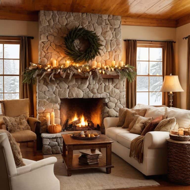 Winter living room decor tips