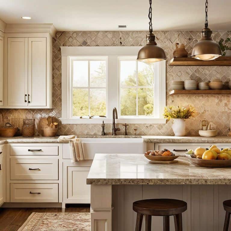 Whispers of Warmth kitchen lighting