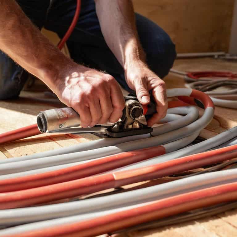 DIY radiant floor heating system