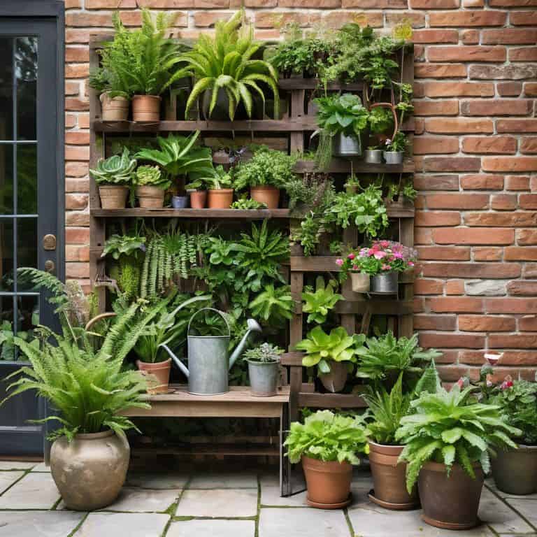 DIY vertical garden structures