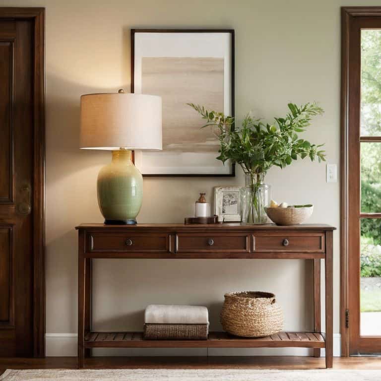 Entryway lighting fixtures