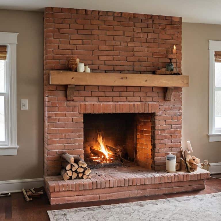Rekindling Charm with brick fireplaces