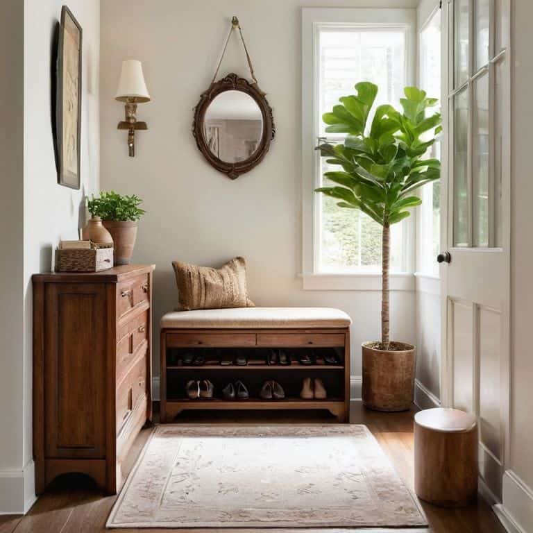 Historic Harmony in Entryway Organization