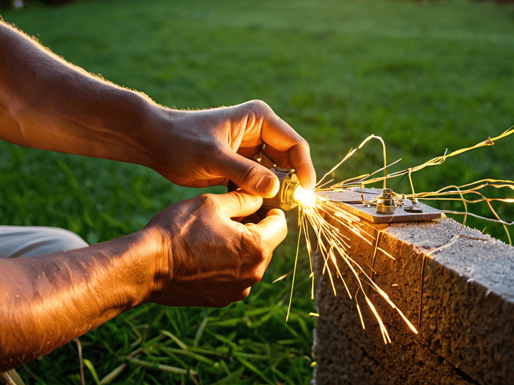 Installing Landscape Lighting Outdoors