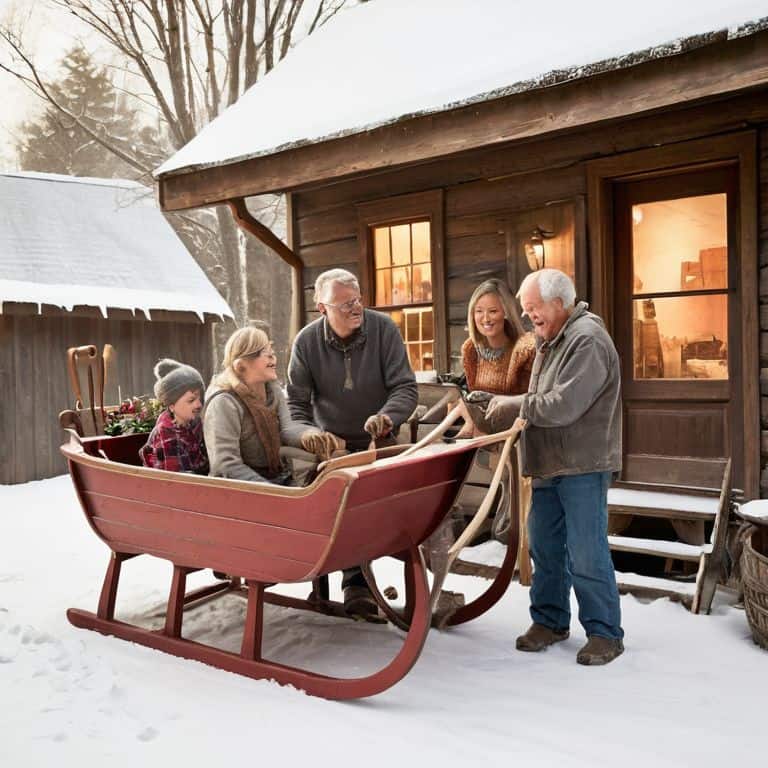 Restoring Vintage Sleighs for Winter Fun