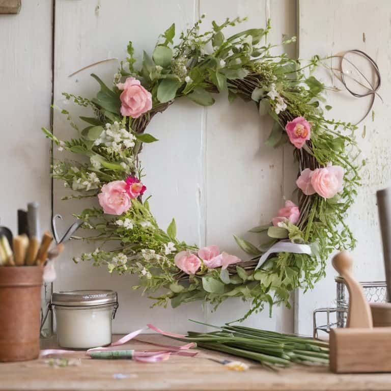 Spring Diy Crafts Magic Wreath
