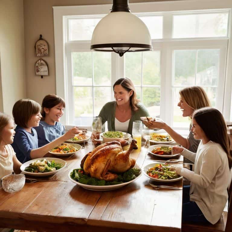 Family dinner together