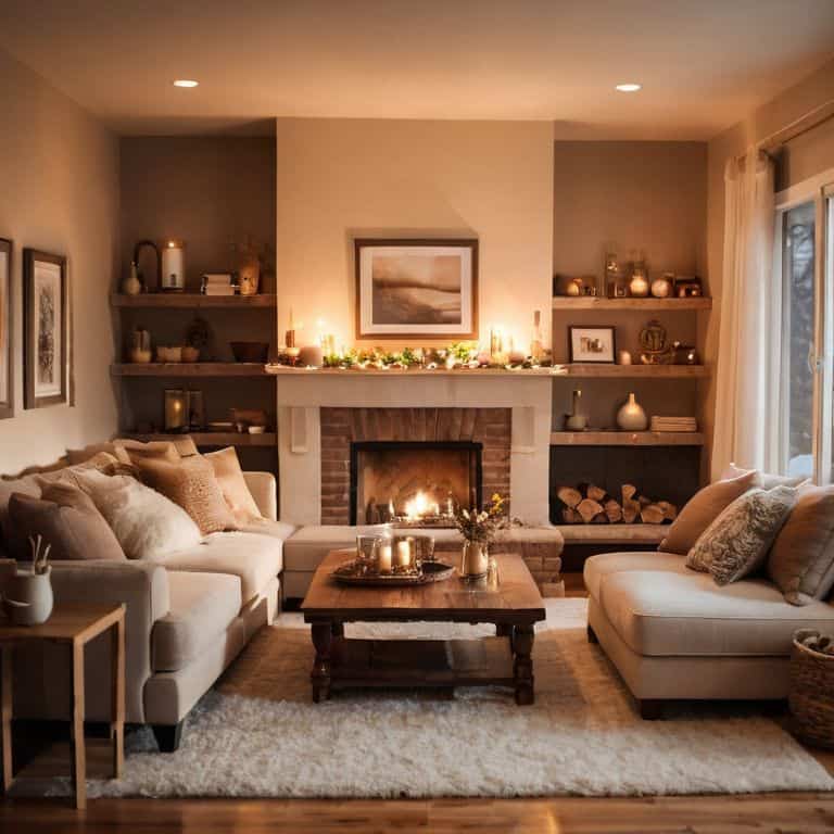 Cozy living room light bulbs