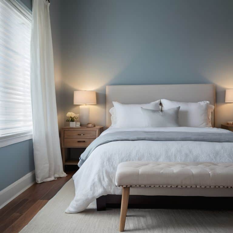 Ambient lighting for bedroom serene atmosphere