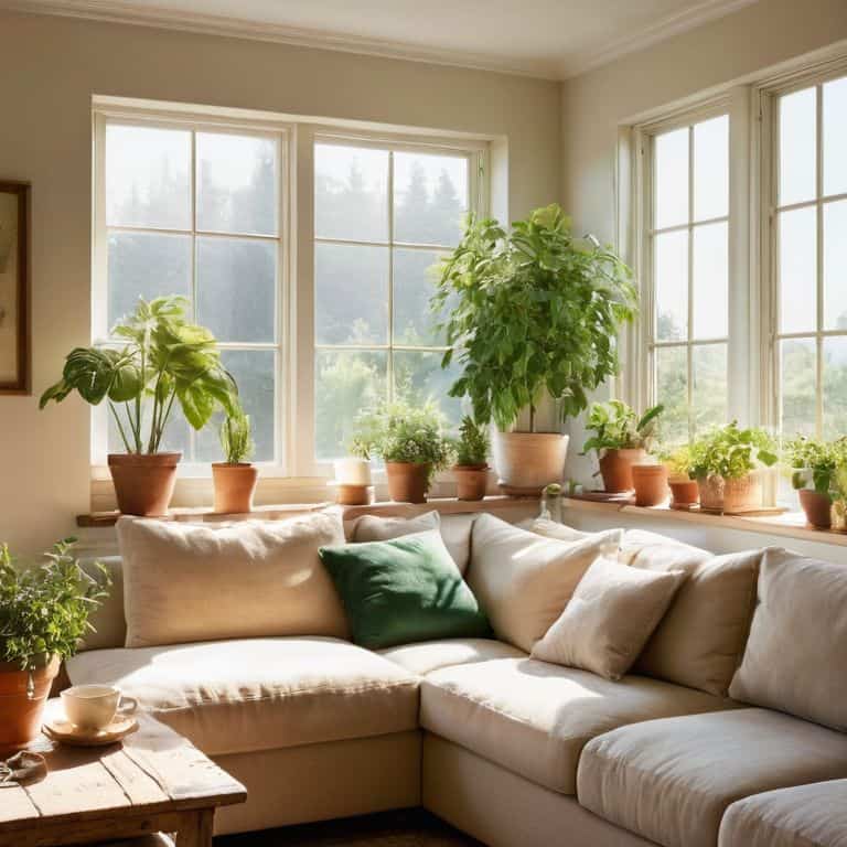 Natural light home ambiance enhancement