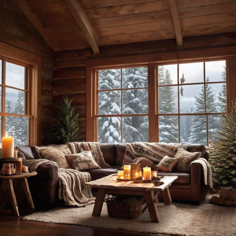 Winter Home Decor Whispers scene