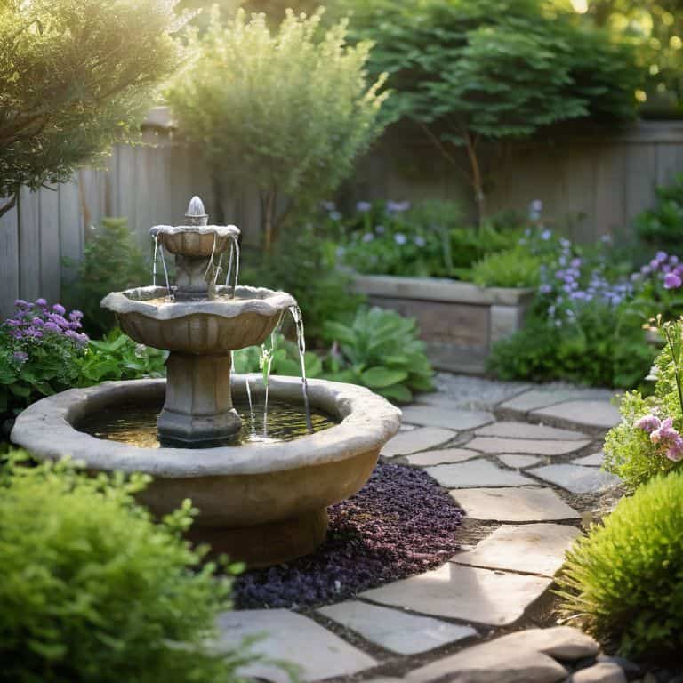 DIY water features for gardens