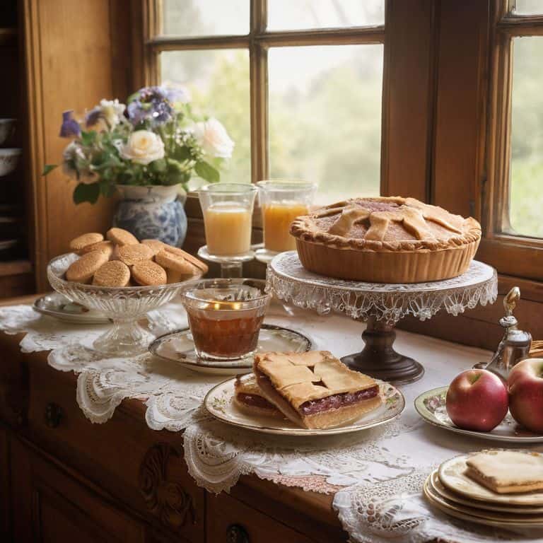 Heirloom desserts traditional sweets