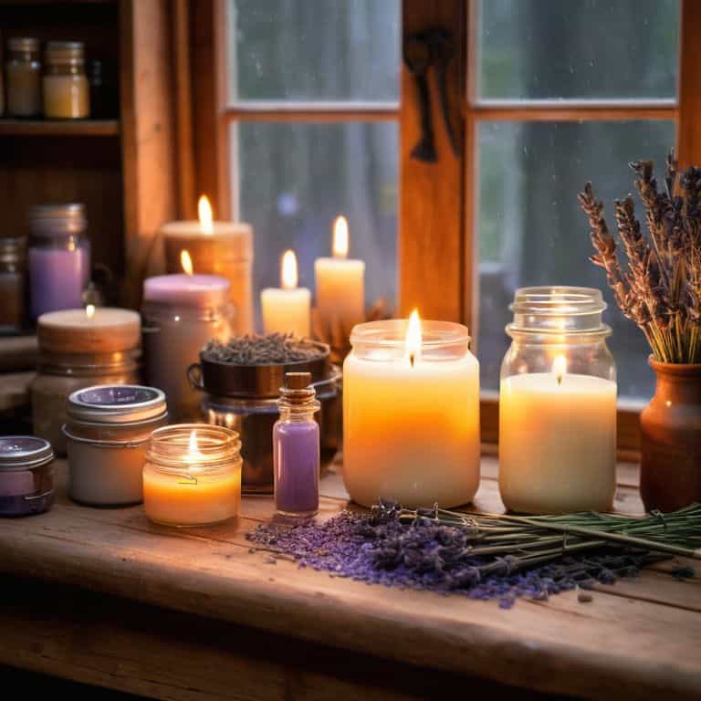 Scented Candles Essential Oils