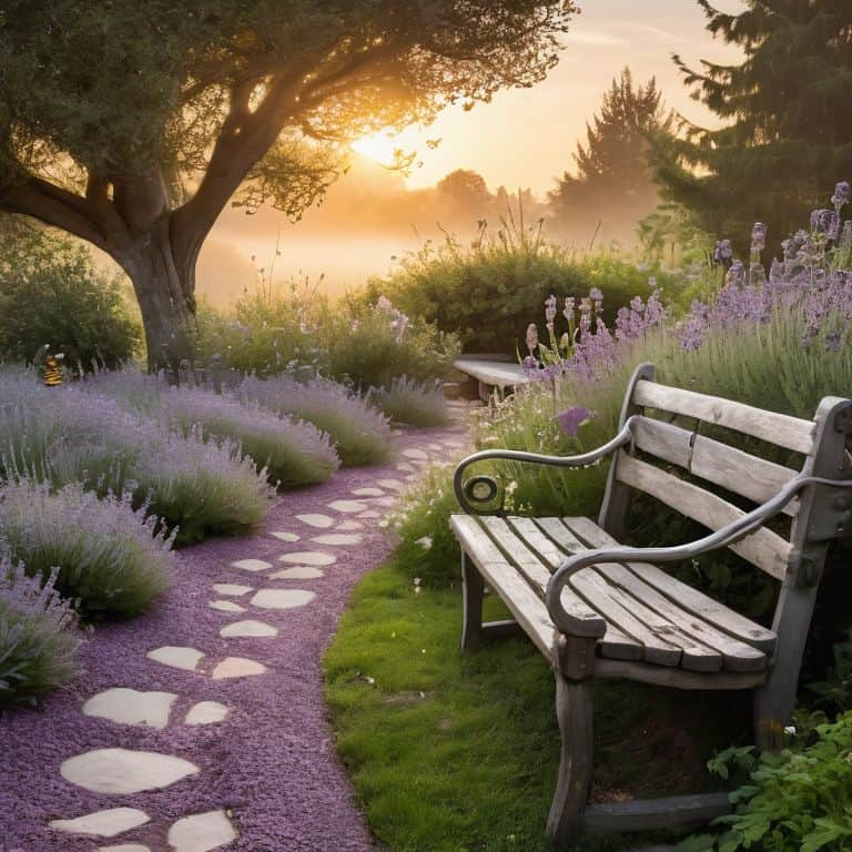 Serenity in Bloom lavender garden