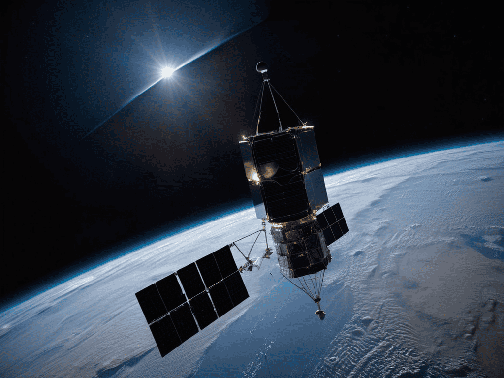 Space Based Data Centers Satellite