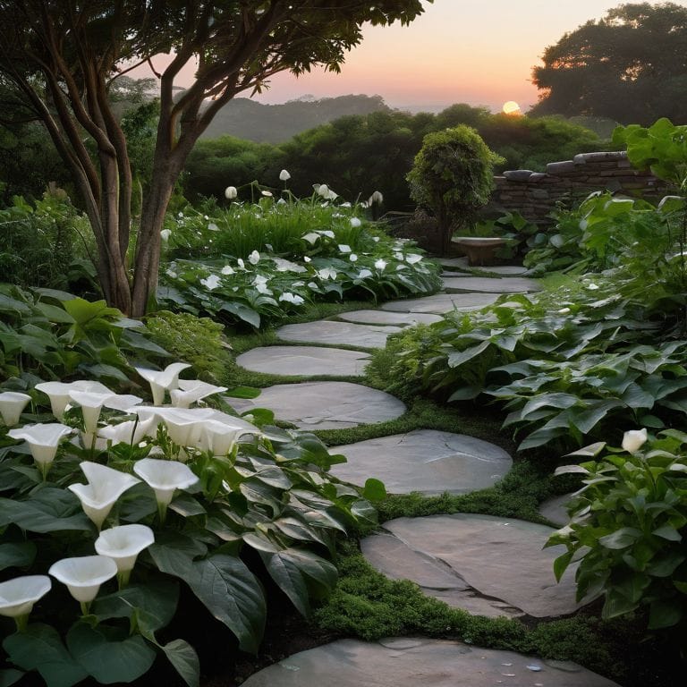 Moonlit Magic moonflowers bloom