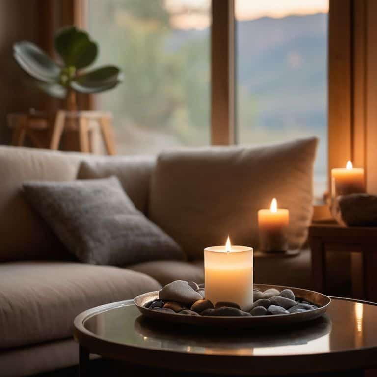 DIY candle safety tips at home