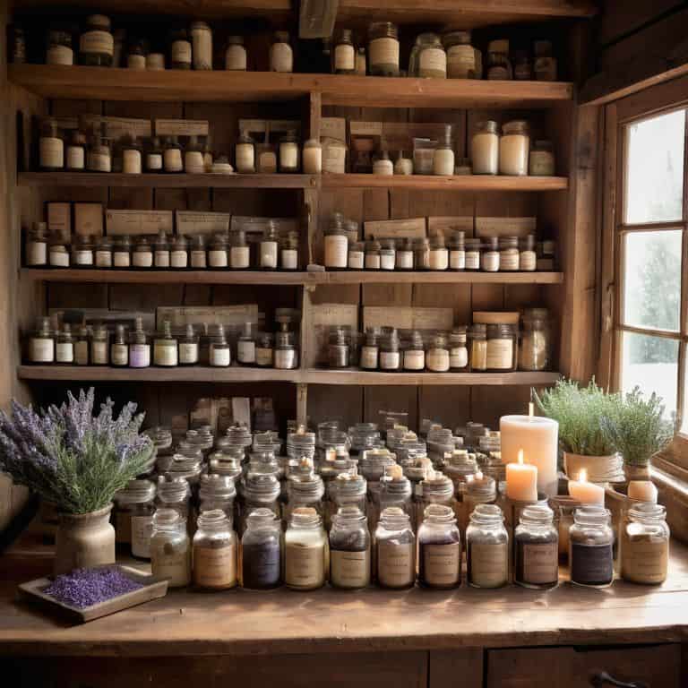 Scented candles essential oils fragrance