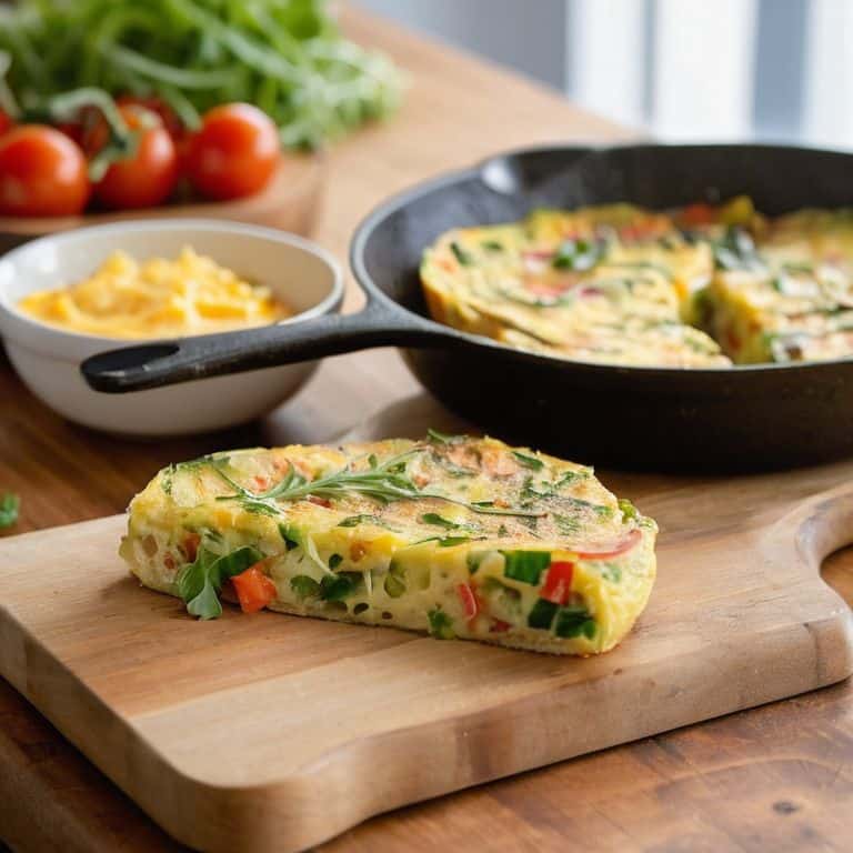 Frittata Frenzy Italian dish
