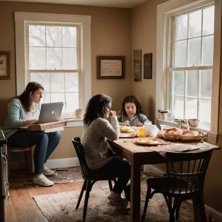 Communication in work-family balance illustrated
