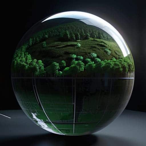Decoding the 360 Degree Image Format map.