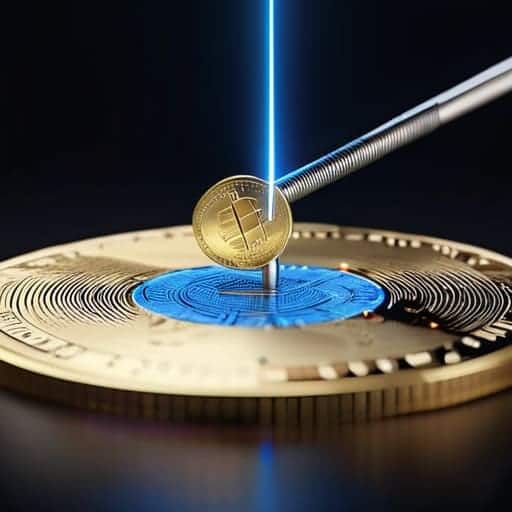 Algorithmic stablecoin peg-stability mechanism explained.